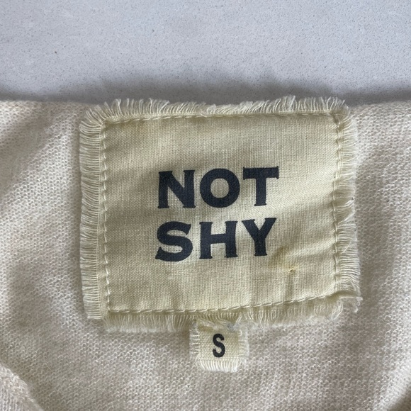 Not Shy Striped Cashmere sweater - Picture 6 of 7